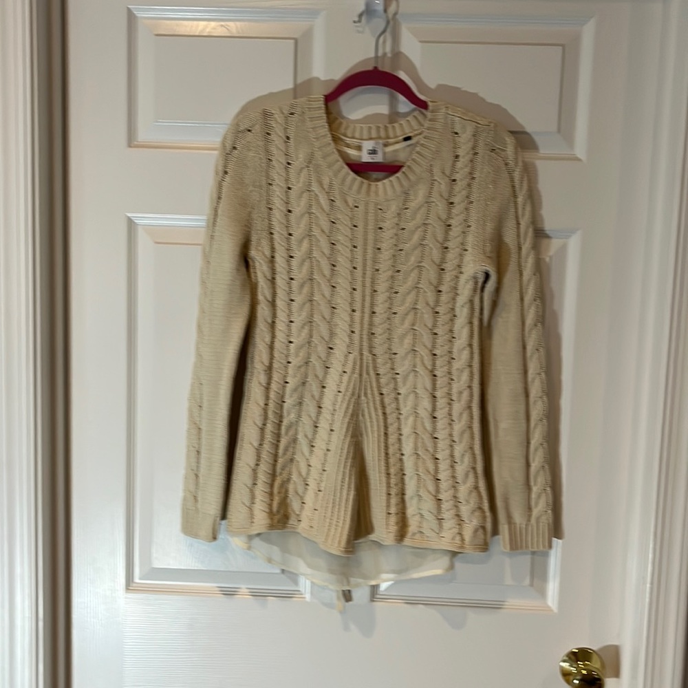 Cabi Lace-up Sweater. Style #3157